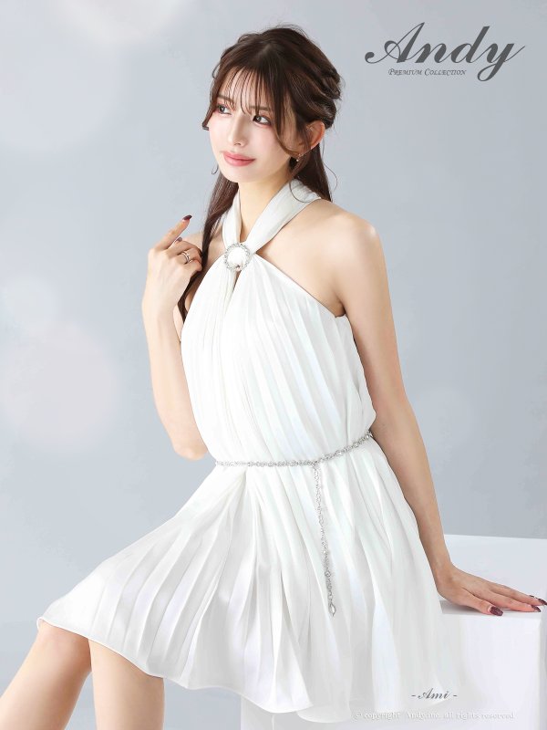 ホワイト　モデル：あみ　身長：163cm　着用サイズ：Sサイズ