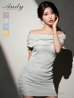 シルバー　モデル：藤崎めい　身長：159cm　着用サイズ：Sサイズ