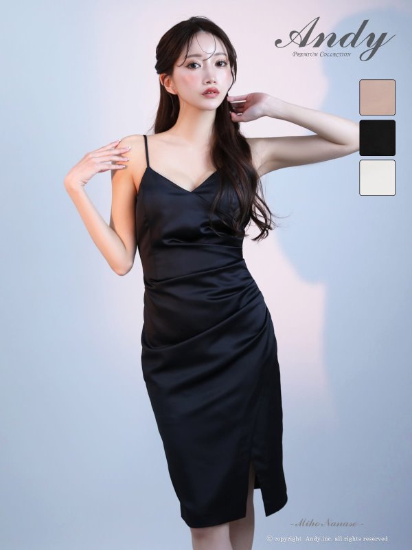 ブラック モデル：七瀬みほ　身長：162cm　着用サイズ：Sサイズ