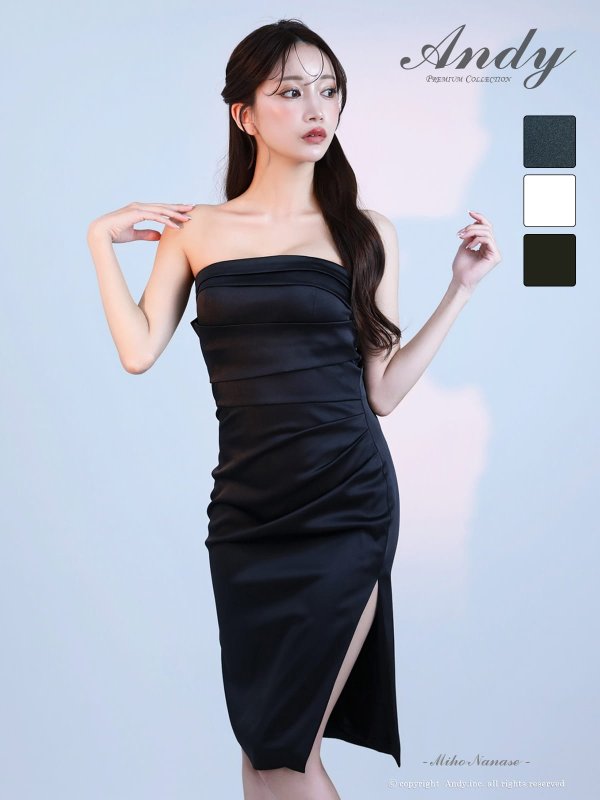 ブラック モデル：七瀬みほ　身長：162cm　着用サイズ：XSサイズ