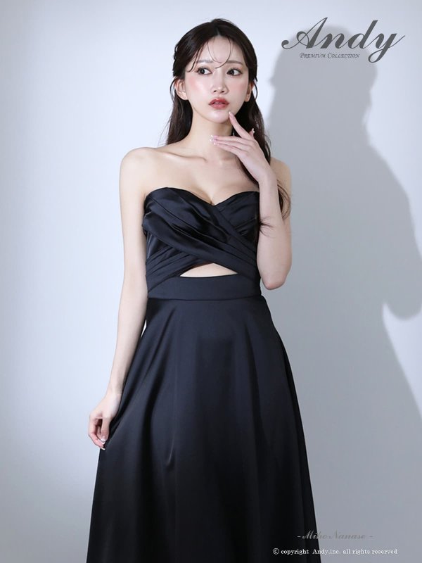 ブラック モデル：七瀬みほ　身長：162cm　着用サイズ：Sサイズ