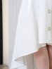 ホワイト モデル：藤崎めい　身長：159cm　着用サイズ：Sサイズ