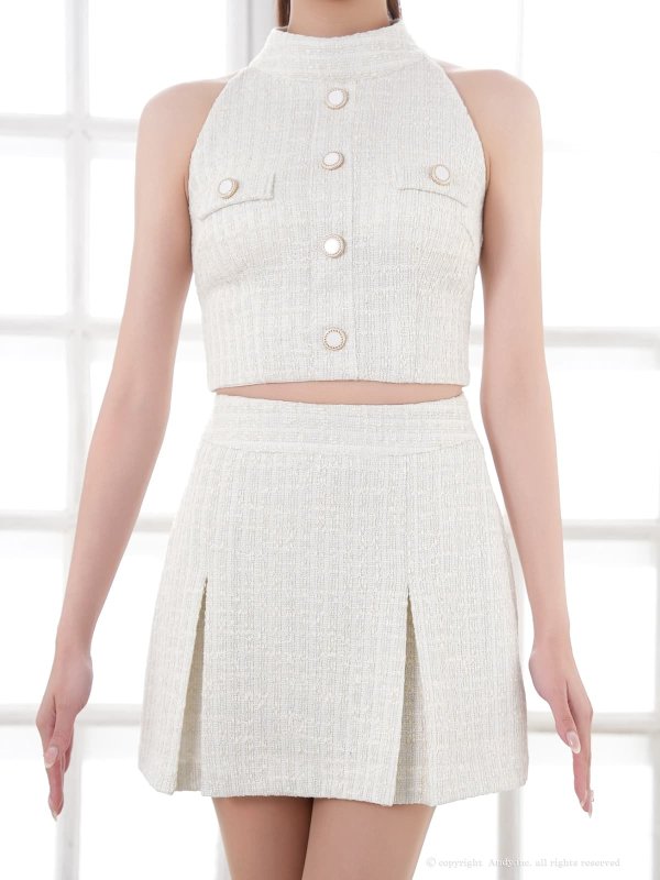 アイボリー　モデル：あみ　身長：163cm　着用サイズ：Sサイズ