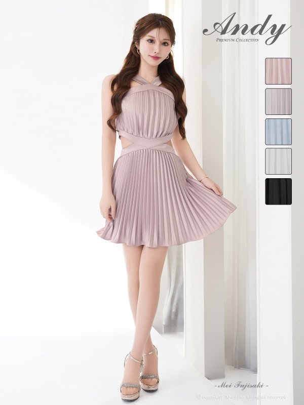 ピンク　モデル：藤崎めい　身長：159cm　着用サイズ：Sサイズ