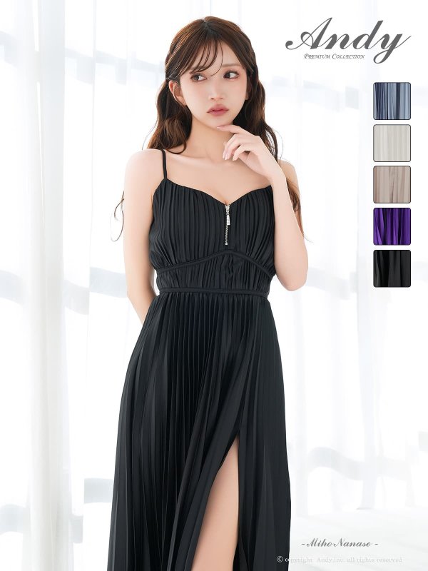 ブラック　モデル：七瀬みほ　身長：162cm　着用サイズ：Sサイズ