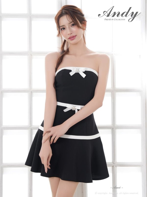 ブラック　モデル：あみ　身長：163cm　着用サイズ：Sサイズ