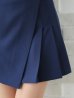 ネイビー モデル：青田夏奈　身長：163cm　着用サイズ：Sサイズ