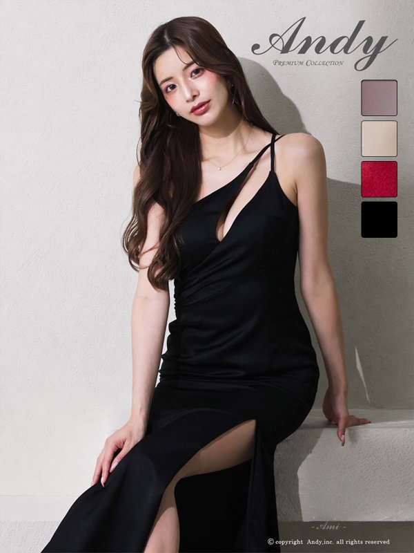 ブラック　モデル：あみ　身長：163cm　着用サイズ：Sサイズ