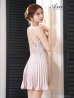 ピンクベージュ モデル：藤崎めい　身長：159cm　着用サイズ：Sサイズ