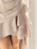 ピンクベージュ　モデル：らら　身長：160.5cm　着用サイズ：Sサイズ