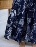 ネイビー モデル：らら　身長：160.5cm　着用サイズ：Sサイズ