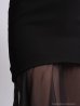 ブラック モデル：七瀬みほ　身長：162cm　着用サイズ：Sサイズ