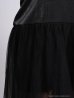 ブラック モデル：七瀬みほ　身長：162cm　着用サイズ：Sサイズ