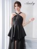 ブラック モデル：あみ　身長：163cm　着用サイズ：Sサイズ