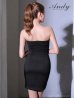 ブラック　モデル：りさ　身長：164cm　着用サイズ：Sサイズ