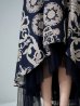 ネイビー　モデル：藤崎めい　身長：159cm　着用サイズ：Sサイズ
