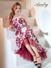 アイボリーxワインレッド　モデル：りさ　身長：164cm　着用サイズ：Sサイズ