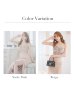 画像23: 【Anier ROBE./アニエルローブ】【ROBE de FLEURS/ローブドフルール】フラワーレース/ チェーン/ キャミソール/ ビジュー/ ミディアム丈/ セットアップ/ 2ピース/ ミディアムドレス/ キャバドレス[OF2]
