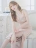画像4: 【Anier ROBE./アニエルローブ】【ROBE de FLEURS/ローブドフルール】フラワーレース/ チェーン/ キャミソール/ ビジュー/ ミディアム丈/ セットアップ/ 2ピース/ ミディアムドレス/ キャバドレス[OF2]
