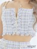 画像10: XSサイズあり【Anier ROBE./アニエルローブ】【ROBE de FLEURS/ローブドフルール】setup cami check tweed dress/ セットアップ/ キャミソール/ チェック/ ツイード/ ミニドレス/ キャバドレス[OF2]