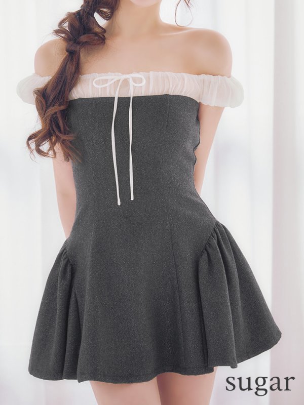 グレー　モデル：せいは　身長：160cm　着用サイズ：Sサイズ