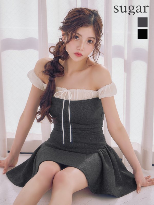 グレー　モデル：せいは　身長：160cm　着用サイズ：Sサイズ