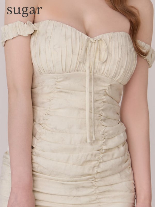 アイボリーグレー モデル：ゆめ　身長：160cm　着用サイズ：Sサイズ