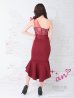 画像42: 【an ANDY Fashion Press 08 COLLECTION 01】フラワーレース/ ワンショル/ リボンデザイン/ フリル/ チュール/ マーメイド/ ミディアム/ キャバドレス long[OF05]
