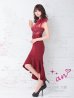 画像41: 【an ANDY Fashion Press 08 COLLECTION 01】フラワーレース/ ワンショル/ リボンデザイン/ フリル/ チュール/ マーメイド/ ミディアム/ キャバドレス long[OF05]
