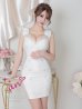 画像19: 【SALE】【an /アン】総レース / ショルダーリボン/ サイドシアー/ 切替/ タイト / ミニドレス / キャバドレス/ [FB03] (19)