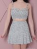 画像8: 【an/アン】セットアップ/ キャミソール/ ゴールドバックル/ チェーンパイピング/ ボタン/ プリーツ/ ツーピース/ ミニドレス/ キャバドレス[OF05]