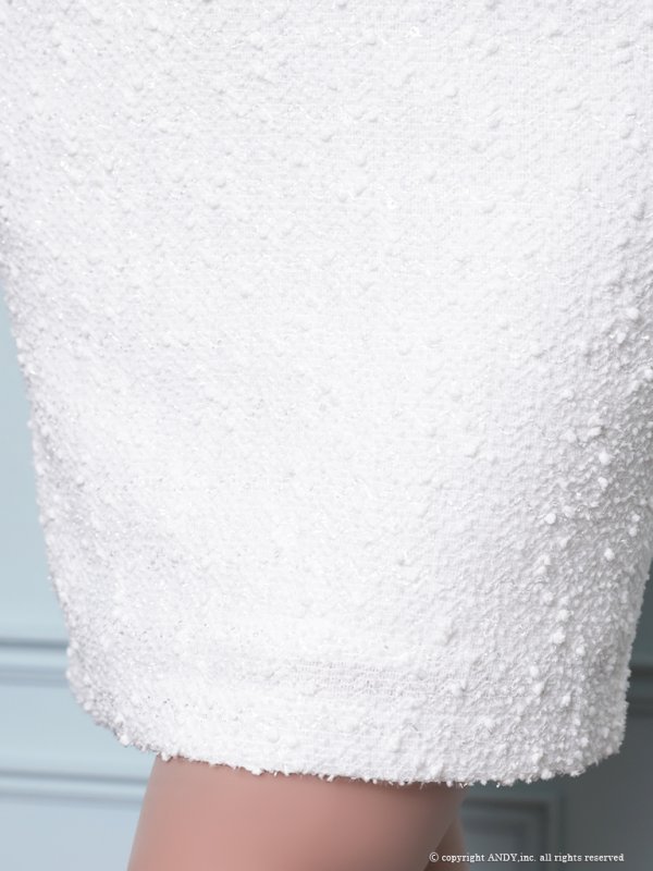 画像14: XSサイズあり【an/アン】フロントジップ/ ボタンデザイン/ スパンコール/ ノースリーブ/ ストレッチ/ タイト/ ミニドレス/ キャバドレス[OF05]