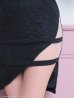 ブラック　モデル：桜咲乃愛　身長：164cm　着用サイズ：Sサイズ