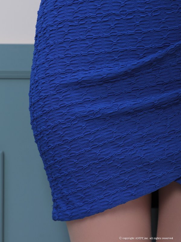 画像29: XSサイズあり【an /アン】 ワンカラー/ 襟付き/ チェーン/ ボタン/ ツイード/タイト/ ミニドレス/ キャバドレス[OF05]