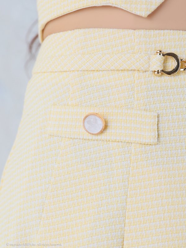 画像39: XSサイズあり【an /アン】襟付き/ フロントジップ/ 袖あり/ パフスリーブ/ プリーツ/ Aライン/ セットアップ/ ミニドレス/ キャバドレス[OF05]