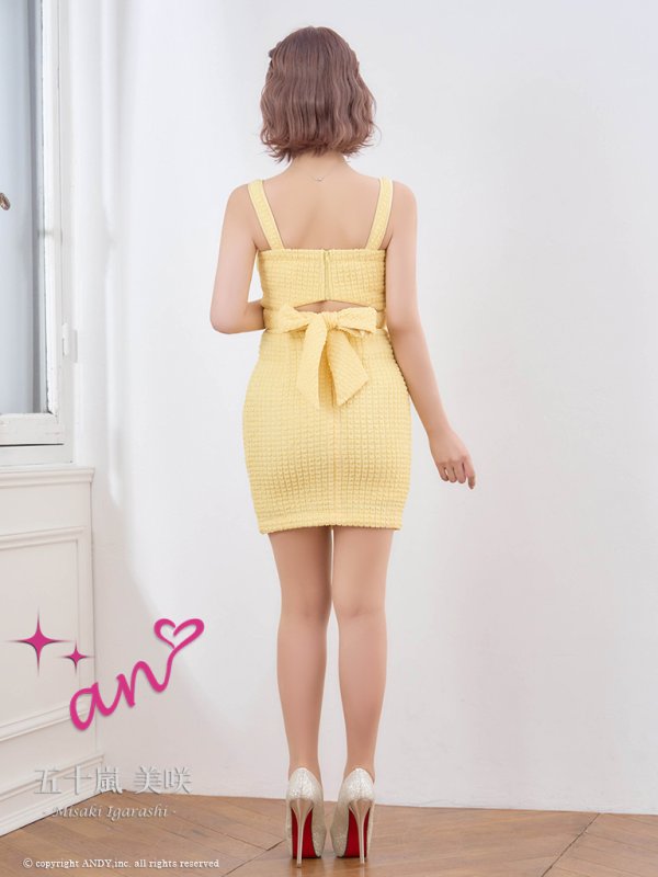 画像49: XSサイズあり【an /アン】 スーパーストレッチツイード/ バックル/ ノースリーブ/ フロントジップ/ チェーンパイピング/ タイト/ ミニドレス/ キャバドレス[OF05]