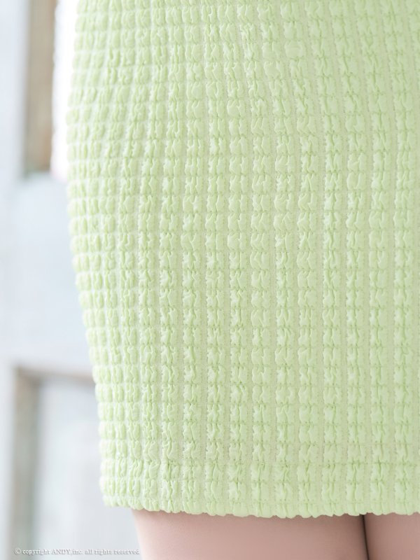 画像30: XSサイズあり【an /アン】 スーパーストレッチツイード/ バックル/ ノースリーブ/ フロントジップ/ チェーンパイピング/ タイト/ ミニドレス/ キャバドレス[OF05]