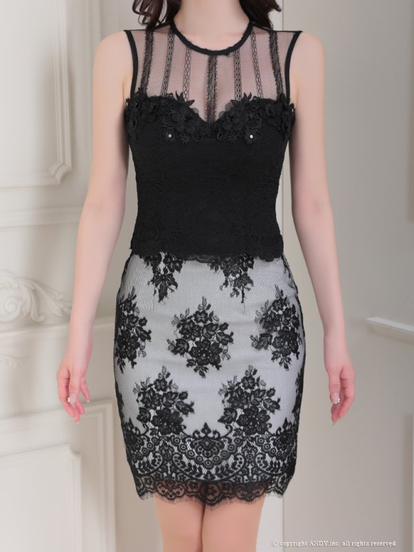 ブラック モデル:ゆめ 身長:160cm 着用サイズ:Sサイズ