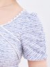 画像17: XSサイズあり【an/アン】ミックスツイード/ フロントジッパー/ バストバックル/ 半袖/ パフスリーブ/ 袖あり/ ストレッチ/ タイト/ ミニドレス/ キャバドレス[OF05]