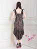 ブラックxベージュ モデル：ゆめ　身長：160cm　着用サイズ：Sサイズ