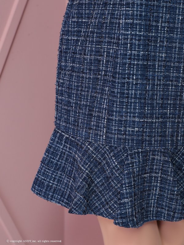 ネイビー　モデル：なつき 身長：160cm 着用サイズ：Sサイズ