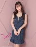 ネイビー　モデル：なつき 身長：160cm 着用サイズ：Sサイズ
