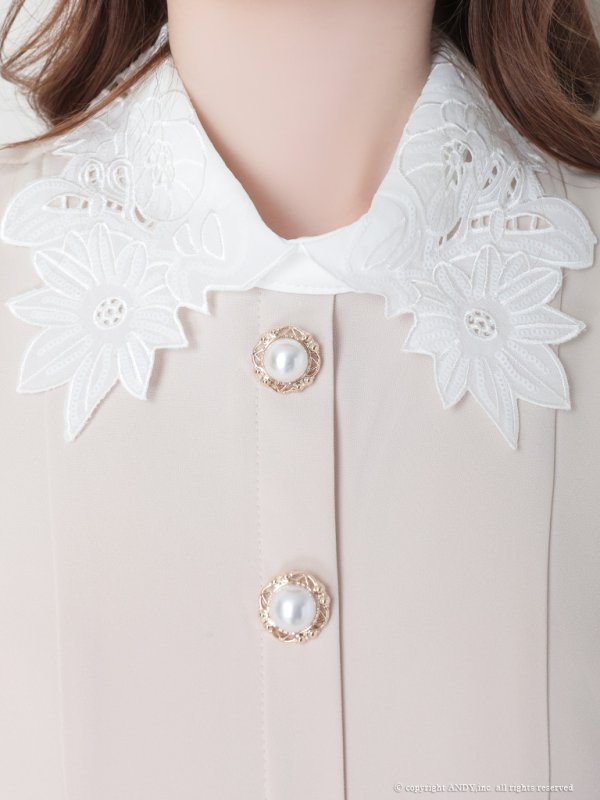 ベージュ　モデル：ゆめ　身長：160cm　着用サイズ：Sサイズ