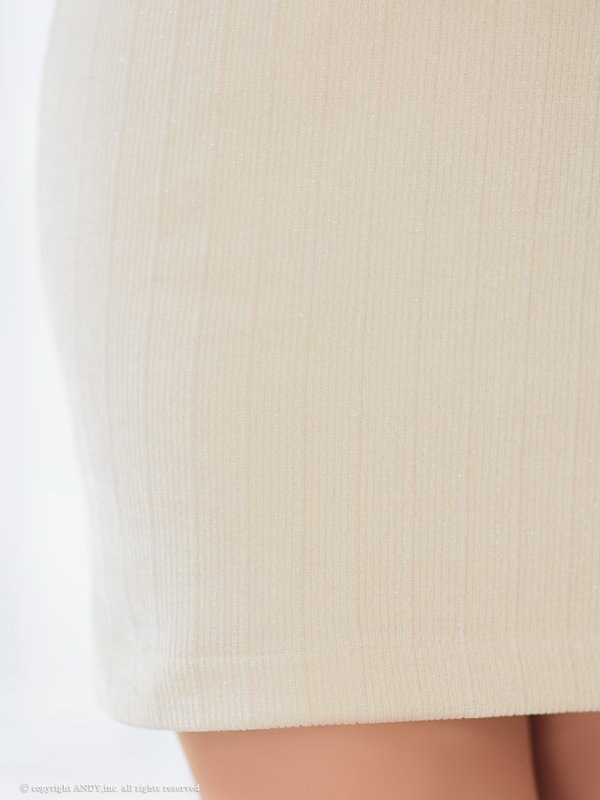 画像47: 【あすか/関西コレクション着用】XSサイズあり【an /アン】 ショルダーリボン/ チェーン/ フロントジップ/タイト/ ミニドレス/ キャバドレス[OF05]