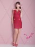 画像16: XSサイズあり【an /アン】 リボン/ チェーン/ フロントジップ/ ストレッチ/ タイト/ ミニドレス/ キャバドレス[OF05]