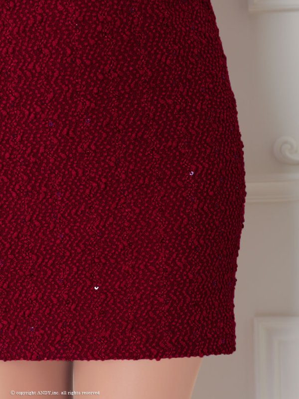 画像30: XSサイズあり【an /アン】 ショルダーリボン/ カットアウト/ フロントジップ/ タイト/ ミニドレス/ キャバドレス[OF05]