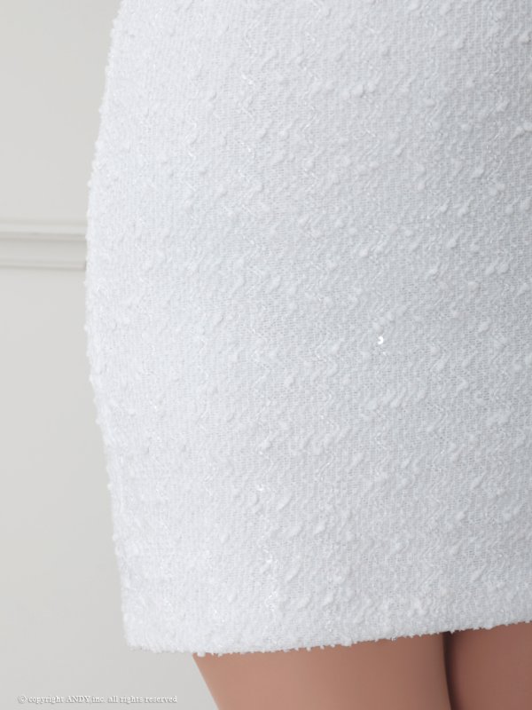 画像47: XSサイズあり【an /アン】 ショルダーリボン/ カットアウト/ フロントジップ/ タイト/ ミニドレス/ キャバドレス[OF05]