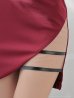画像8: 【an /アン】 ショルダーリボン/ レース/ カットアウト/ シアー/ ストレッチ/ タイト/ ミニドレス/ キャバドレス[OF05]