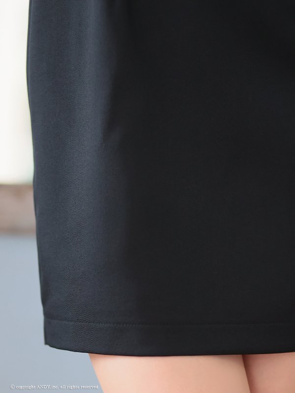 画像38: XSサイズあり【an /アン】 オフショル/ バストジッパー/ 袖あり/ 長袖/ バイカラー/ タイト/ ミニドレス/ キャバドレス[OF05]