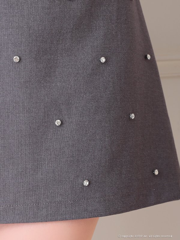 チャコールグレー モデル:ゆめ 身長:160cm 着用サイズ:Sサイズ